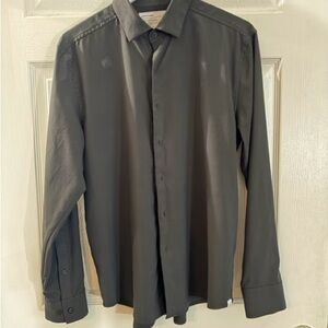 Ministry of Supply Black Aero Zero Dress Shirt